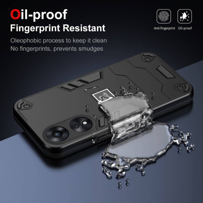 Cargue la imagen en el visor de la galería, OPPO A78 5G (CPH2483, CPH2495) - TPU + PC 2 in 1 Shockproof Phone Case - Polar Tech Australia