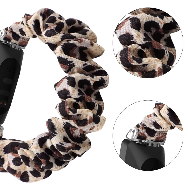 Cargue la imagen en el visor de la galería, Elastic Scrunchie Band for Fitbit Inspire 1 / Inspire HR / Inspire 2 / Inspire 3 – Replacement Strap - Polar Tech Australia