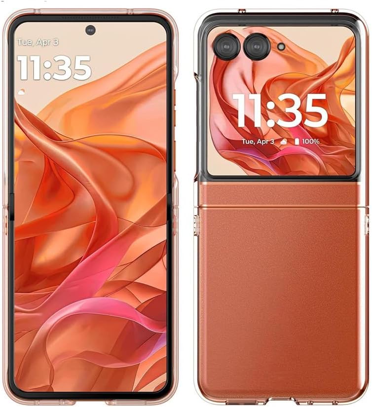 Chargez l'image dans la visionneuse de la galerie, Motorola Moto Razr 50 - AirPillow Cushion Transparent Soft Clear TPU Case - Polar Tech Australia