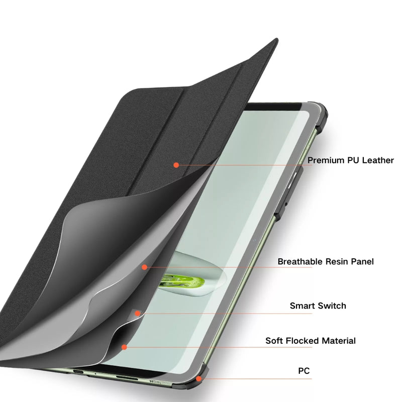 Cargue la imagen en el visor de la galería, OPPO Pad 3 Pro (OPD2401) - Hard PC Smart Ultrathin Fashion Leather Flip Case - Polar Tech Australia