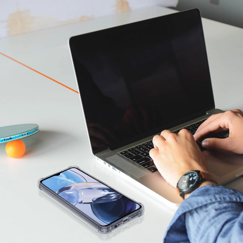 Load image into Gallery viewer, Motorola Moto E22/E22i - AirPillow Cushion Transparent Soft Clear TPU Four Corners Protective Case - Polar Tech Australia