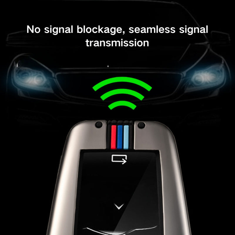 Load image into Gallery viewer, BMW Metal Shell & Soft Silicone Full Protection Car Key Fob Case Cover For 5, 6, 7 Series, X3, X5, X6, X7 - Polar Tech Australia