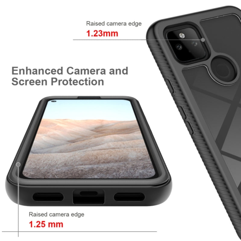 Load image into Gallery viewer, Google Pixel 5A 5G - Solid Color Shockproof TPU Clear PC Phone Case - Polar Tech Australia