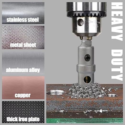 Chargez l'image dans la visionneuse de la galerie, 10Pcs 16mm-50mm Titanium Coated Hole Saw Cutter for Stainless Steel Aluminum Alloy - Polar Tech Australia