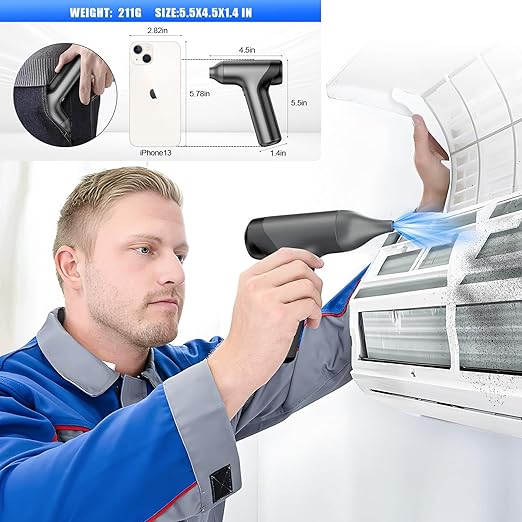 Load image into Gallery viewer, Relife E3 Electric Air Duster TURBO COOLER Rechargeable Portable Dust Cleaner Air Blower Cleaning - Polar Tech Australia