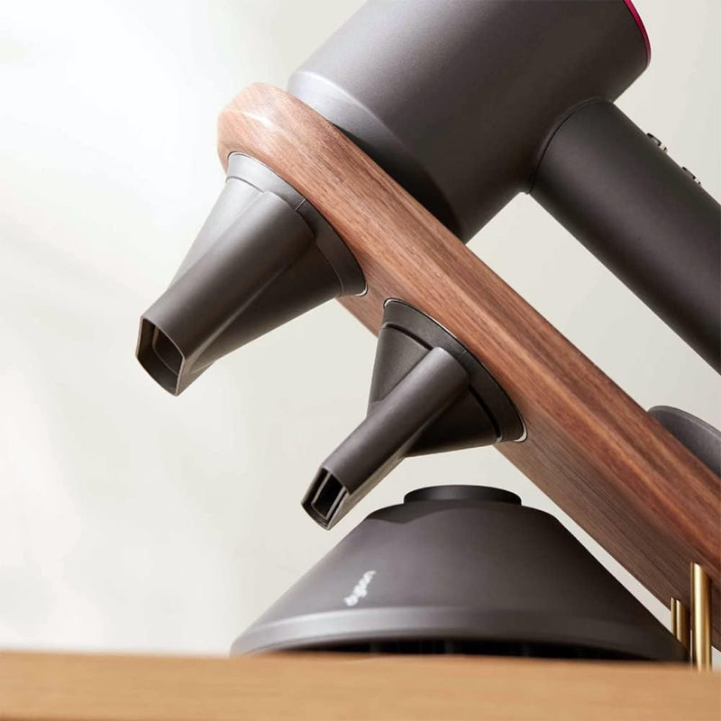 Load image into Gallery viewer, Dyson Supersoni Hair Dryer - Dryer Walnut Stand - Polar Tech Australia