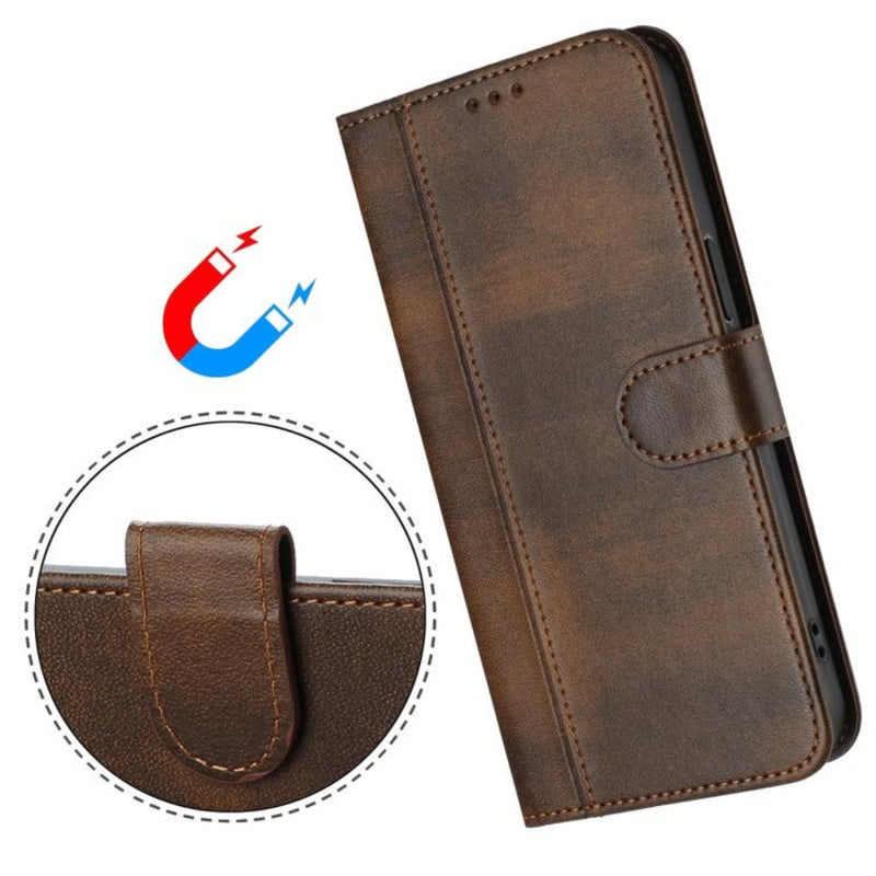 Load image into Gallery viewer, Nothing CMF Phone 1 - Line Splicing Buckle Retro Leather Phone Case - Polar Tech Australia