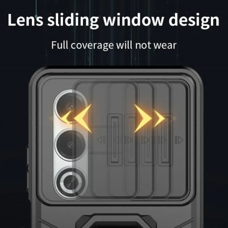Cargue la imagen en el visor de la galería, OPPO A60 4G (CPH2631) - Heavy Duty Matte Silicone Case with Hard Plastic Back & Camera Shield - Polar Tech Australia
