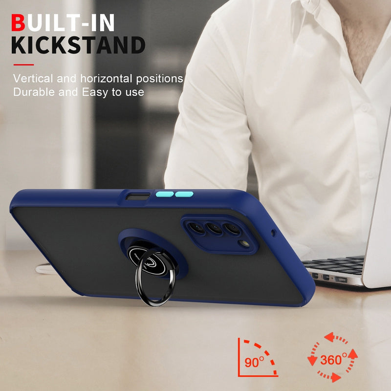 Load image into Gallery viewer, Nokia G400 - Armor Matte Magnetic Ring Stand Case - Polar Tech Australia