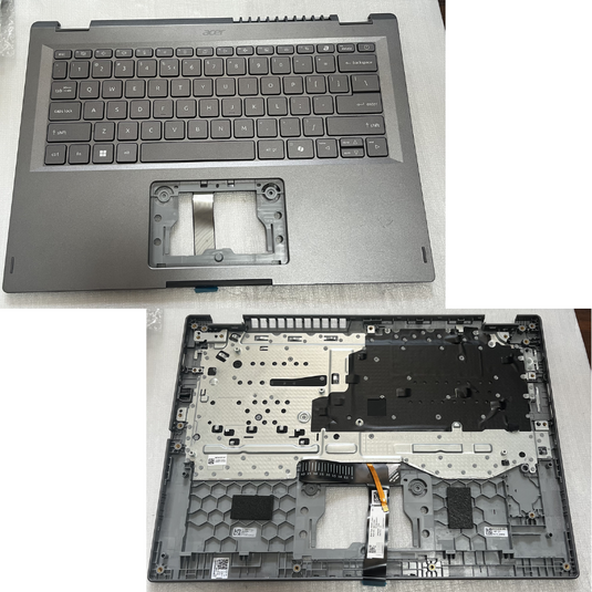 Acer Aspire Spin 14 ASP14-51 / A14-51 N24H3 Series - Laptop Palmrest Cover With Keyboard US Layout - Polar Tech Australia