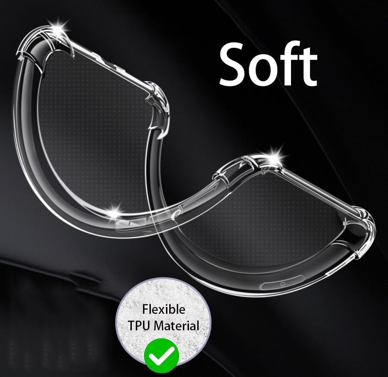 Cargue la imagen en el visor de la galería, Motorola Moto G82 5G / Moto G52 - AirPillow Cushion Transparent Soft Clear TPU Four Corners Protective Case - Polar Tech Australia