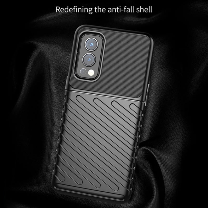 Load image into Gallery viewer, OnePlus Nord CE - Thunder Series Twill Texture Thickened Anti-fall Protection TPU Case - Polar Tech Australia