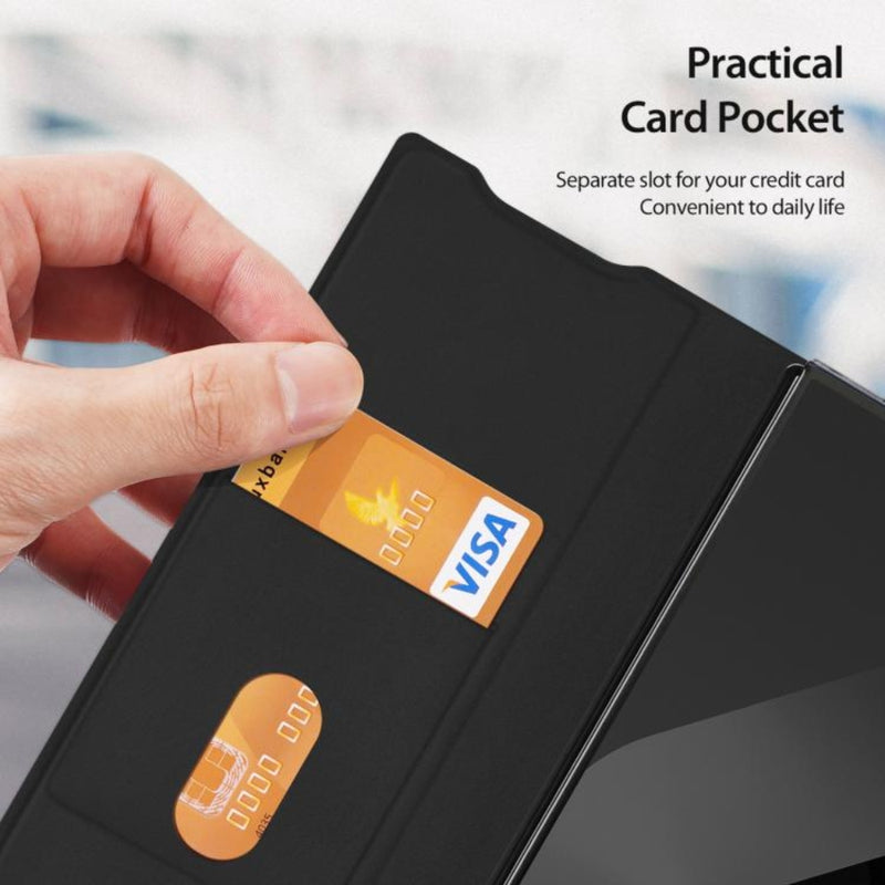 Chargez l'image dans la visionneuse de la galerie, Samsung Galaxy Z Fold7 5G - DUX DUCIS Bril Series PU + TPU Phone Case - Polar Tech Australia