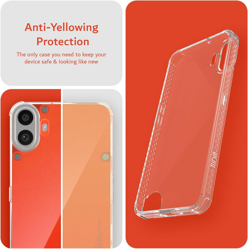 Cargue la imagen en el visor de la galería, Nothing CMF Phone 1 - AirPillow Cushion Transparent Soft Clear TPU Four Corners Protective Case - Polar Tech Australia