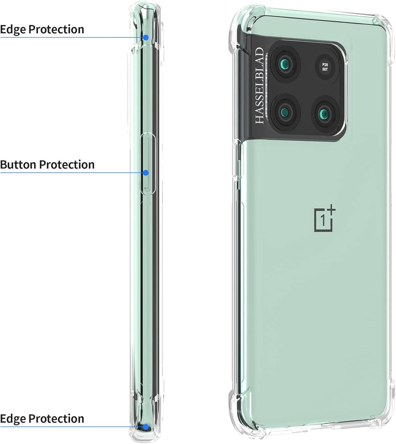 Chargez l'image dans la visionneuse de la galerie, OnePlus 1+10T - AirPillow Cushion Transparent Soft Clear TPU Four Corners Protective Case - Polar Tech Australia