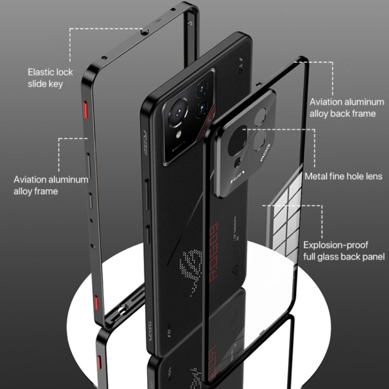 Chargez l'image dans la visionneuse de la galerie, Asus ROG Phone 9 / 9 Pro - Metal Frame Frosted Magnetic Phone Case - Polar Tech Australia