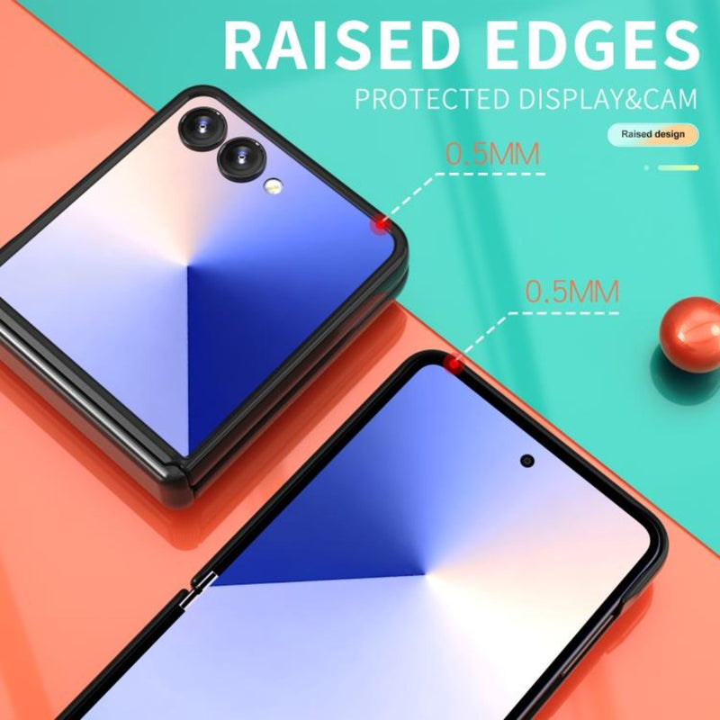 Cargue la imagen en el visor de la galería, Samsung Galaxy Z Flip7 5G - Sliding Window Hinge Phone Case with Ring Stand - Polar Tech Australia