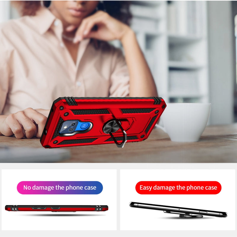 Cargue la imagen en el visor de la galería, Motorola Moto G Power (2021) - Shockproof Heavy Duty Hard Bumper Rugged Mobile Phone Case - Polar Tech Australia