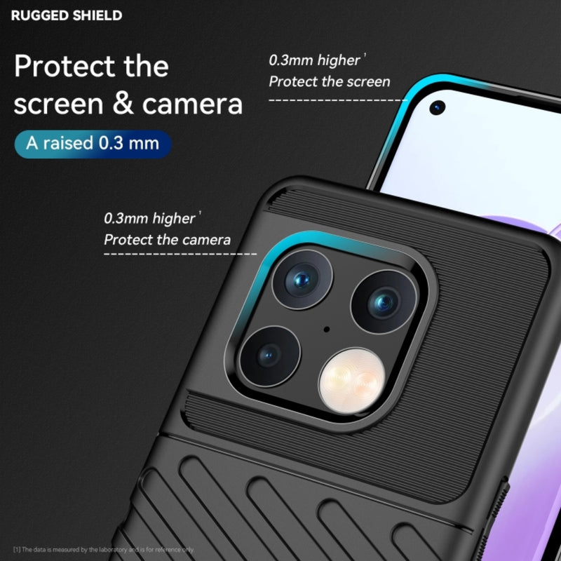 Cargue la imagen en el visor de la galería, OnePlus 7T Pro - Thunder Series Twill Texture Thickened Anti-fall Protection TPU Case - Polar Tech Australia