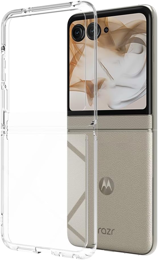 Load image into Gallery viewer, Motorola Moto Razr 2024 - AirPillow Cushion Transparent Soft Clear TPU Case - Polar Tech Australia