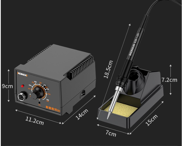 Cargue la imagen en el visor de la galería, Komax 936 Soldering Iron Station 200°C - 480°C - Polar Tech Australia