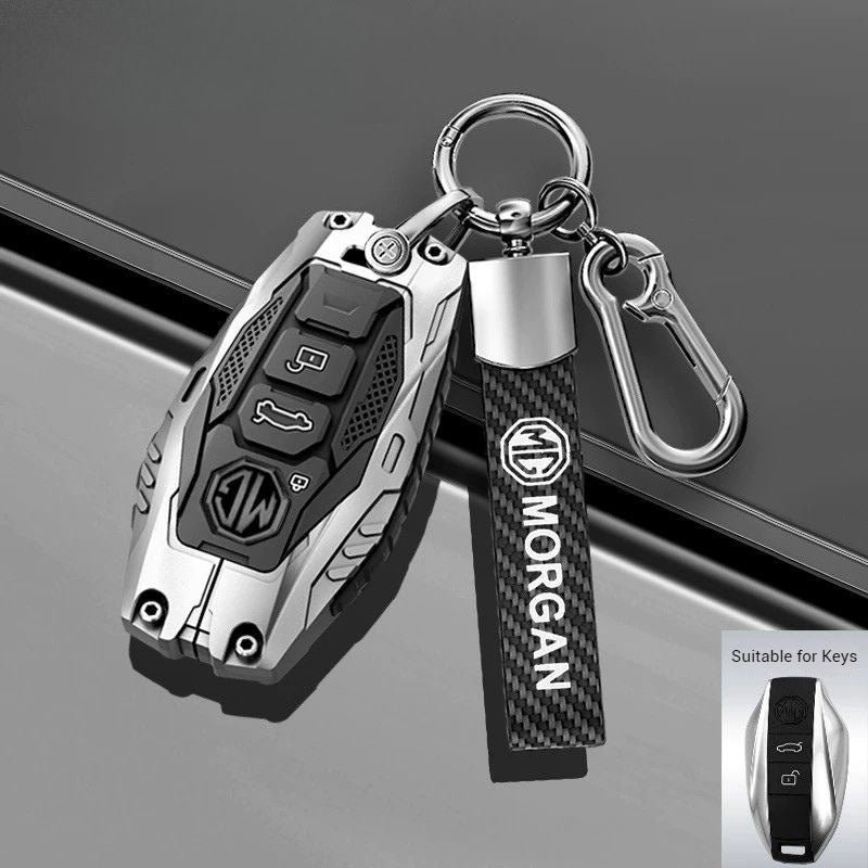 Load image into Gallery viewer, MG Mecha Style Smart Remote Control Car Key Fob Case Cover For MG5, MG6, ZST, ZS, HS - Polar Tech Australia