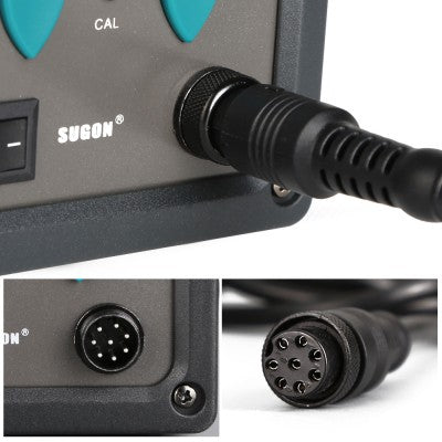 Cargue la imagen en el visor de la galería, SUGON 858D Heat Gamo Air Gun Heating Element Soldering Iron Station (Straight Wind) - Polar Tech Australia