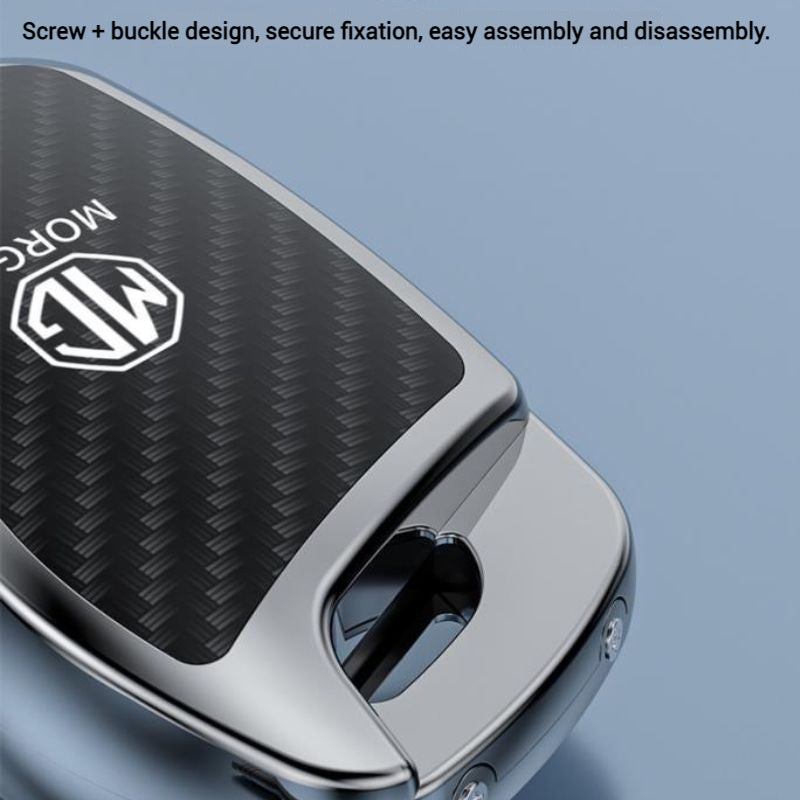 Load image into Gallery viewer, MG Zinc Alloy + TPU Smart Car Key Fob Case Cover For MG3, MG5, MG6, MG7, GT, GSF, ONE, ZS, EV EZS, HS, EHS,ONE - Polar Tech Australia