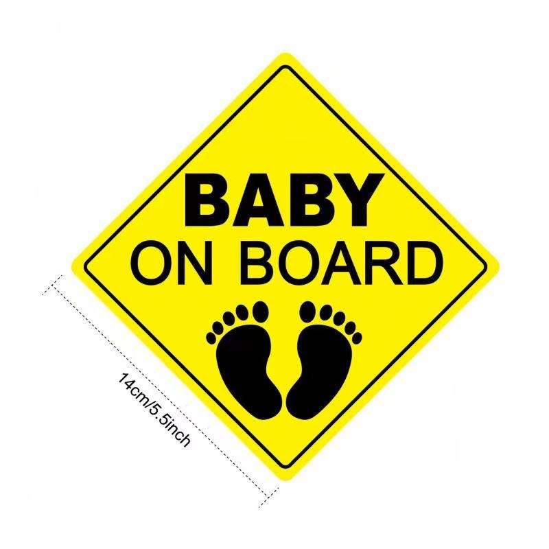 Cargue la imagen en el visor de la galería, Universal Stylish Baby On Board Car Sticker Safety Sign For Reflective & Weatherproof Safety Sticker - i-Station Mobile Phone & Electronic Device Repair and Accessories