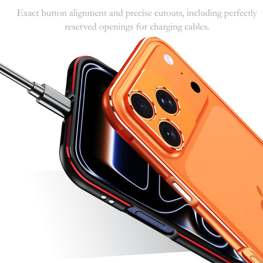 Apple iPhone 17 Pro - Aurora Series Metal Frame Phone Case - Polar Tech Australia