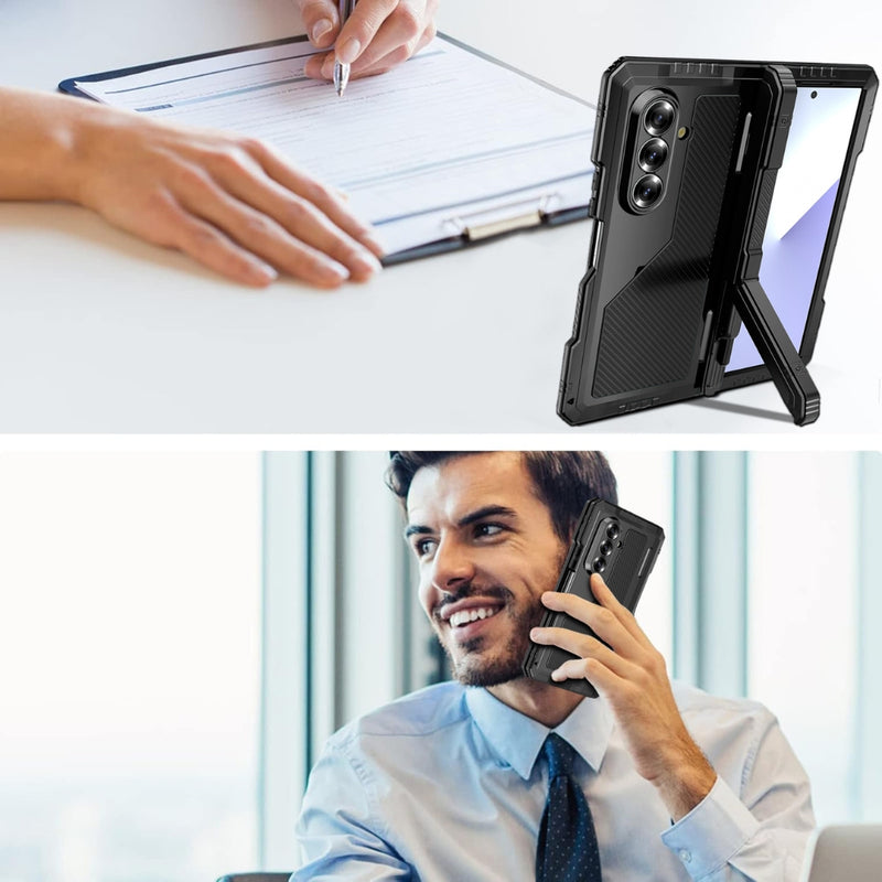 Cargue la imagen en el visor de la galería, Samsung Galaxy Z Fold7 5G - Drop Proof Dustproof Metal Phone Case - Polar Tech Australia