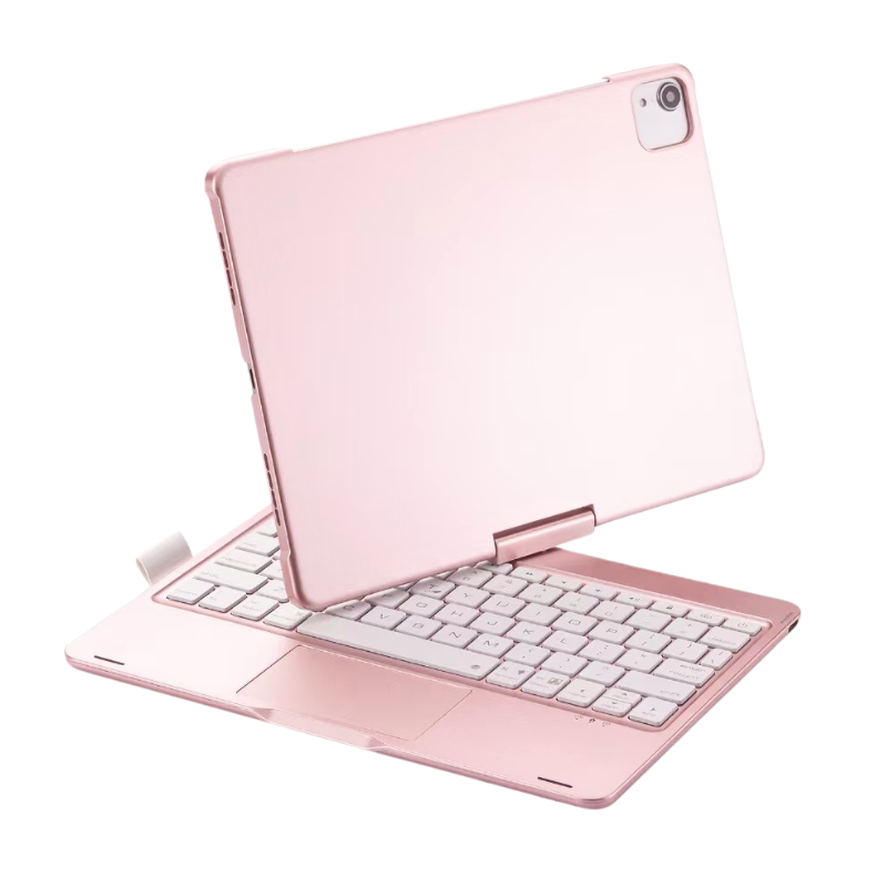 Cargue la imagen en el visor de la galería, Apple iPad Pro 13-inch 7th Gen (2024) 360° Rotating Wireless Touchpad Keyboard Flip Cover Case - Polar Tech Australia