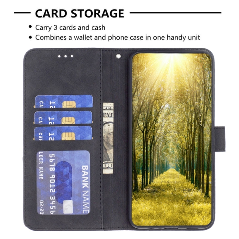 Chargez l'image dans la visionneuse de la galerie, OPPO A59 5G (CPH2617) - Magnetic Buckle Rhombus Texture Leather Phone Case - Polar Tech Australia