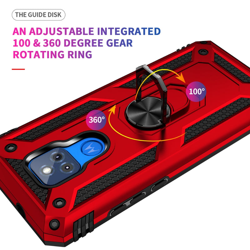 Cargue la imagen en el visor de la galería, Motorola Moto G Power (2021) - Shockproof Heavy Duty Hard Bumper Rugged Mobile Phone Case - Polar Tech Australia