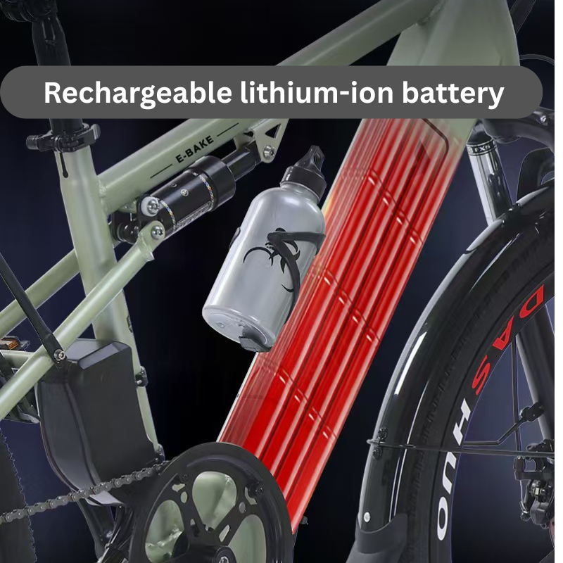 Load image into Gallery viewer, Flying Pigeon 400W 26 inch Wheel Type High Power Mountain Bike Long Range Electric Bike Bicycle - Polar Tech Australia