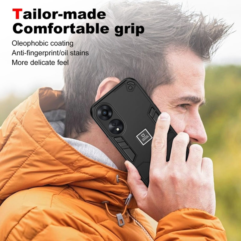 Cargue la imagen en el visor de la galería, OPPO A78 5G (CPH2483, CPH2495) - TPU + PC 2 in 1 Shockproof Phone Case - Polar Tech Australia