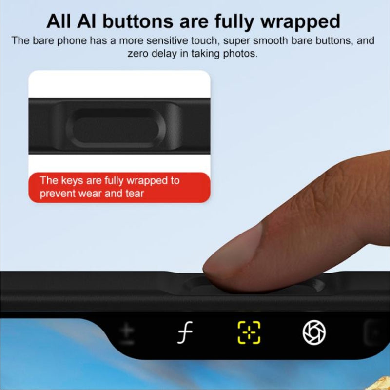 Cargue la imagen en el visor de la galería, Apple iPhone 17 Air - Contrast Color Rotation Holder Magsafe Phone Case - Polar Tech Australia