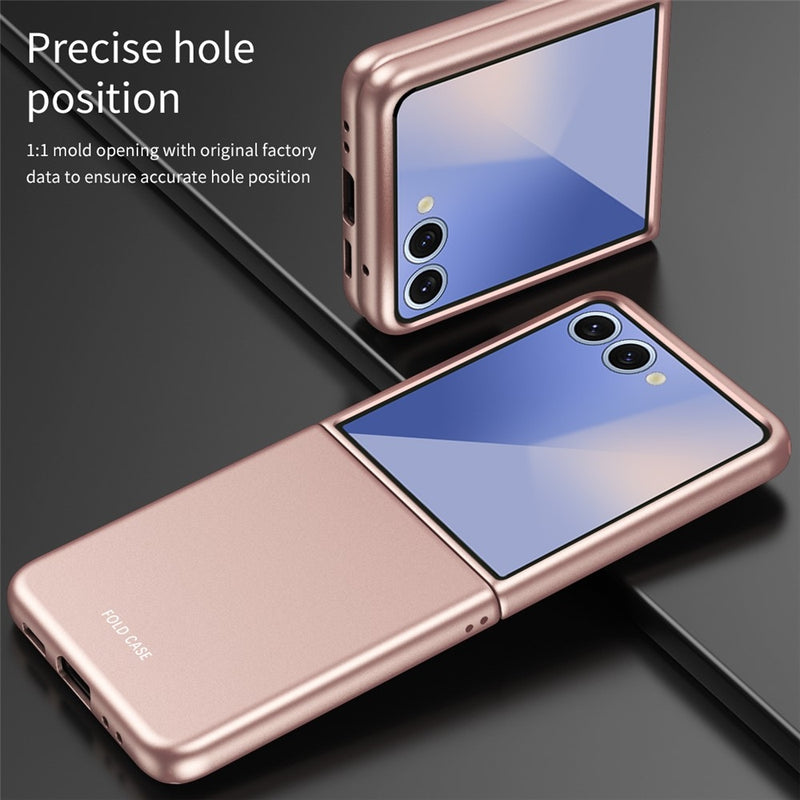 Cargue la imagen en el visor de la galería, Samsung Galaxy Z Flip7 5G - Skin Feel Electroplating PC Shockproof Phone Case - Polar Tech Australia