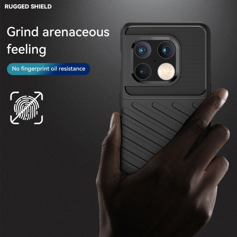 Cargue la imagen en el visor de la galería, OnePlus 7T Pro - Thunder Series Twill Texture Thickened Anti-fall Protection TPU Case - Polar Tech Australia