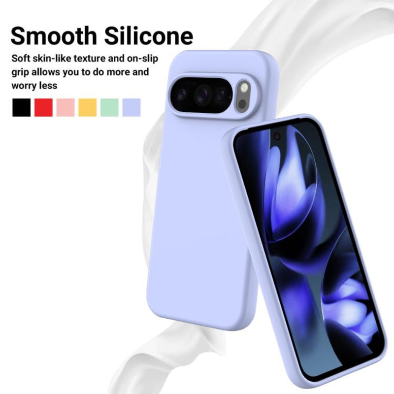 Load image into Gallery viewer, Google Pixel 10 Pro XL - Pure Color Liquid Silicone Shockproof Phone Case - Polar Tech Australia
