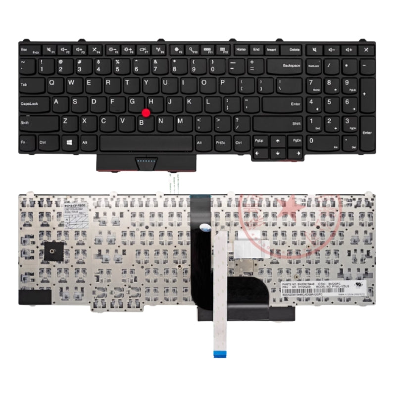 Cargue la imagen en el visor de la galería, Lenovo ThinkPad P71 Series - Laptop Keyboard With Backlit US Layout - Polar Tech Australia