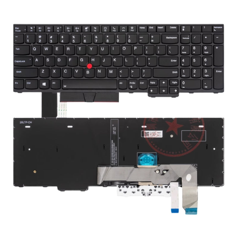 Cargue la imagen en el visor de la galería, Lenovo ThinkPad P15V Series - Laptop Keyboard With Backlit US Layout - Polar Tech Australia