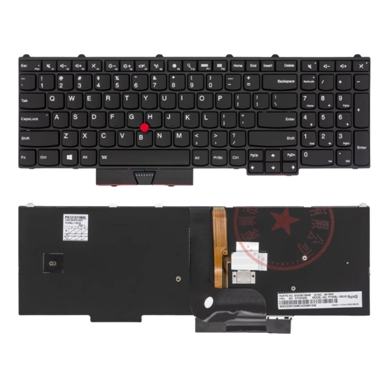 Cargue la imagen en el visor de la galería, Lenovo ThinkPad P51 Series - Laptop Keyboard With Backlit US Layout - Polar Tech Australia