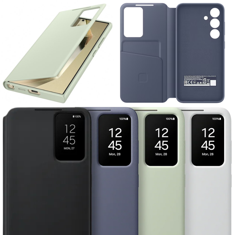 Chargez l'image dans la visionneuse de la galerie, Samsung Galaxy S24 Ultra 5G (S928) - Samsung Smart View Wallet Flip Case - Polar Tech Australia