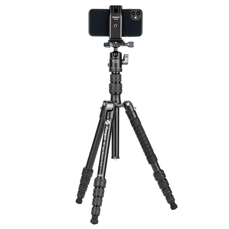 Load image into Gallery viewer, Fotopro X-go Gecko E 2 5-Section Aluminum 2 in 1 Tripod Monopod - Polar Tech Australia