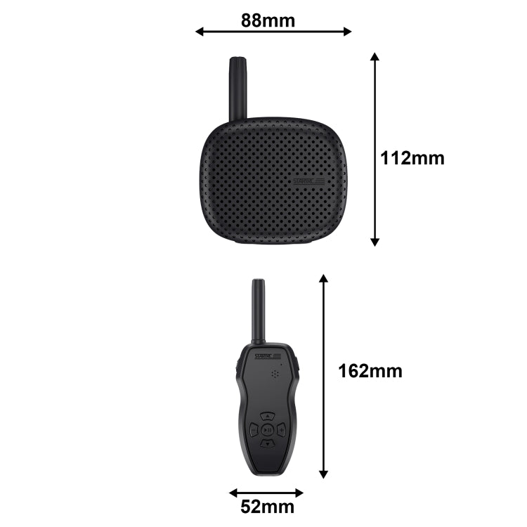 Load image into Gallery viewer, STARTRC Drone Megaphone Wireless Portable Speaker 3KM Control for DJI Mavic / Air / Mini Series - Polar Tech Australia