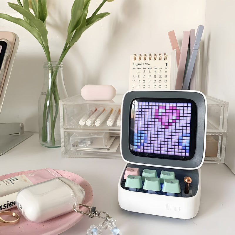 Load image into Gallery viewer, Divoom Ditoo-Pro Retro Pixel Art Bluetooth Speaker Perfect Gift - Polar Tech Australia