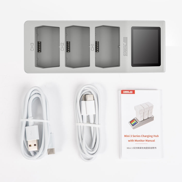 Load image into Gallery viewer, STARTRC 3 in 1 Charging Butler Battery Charger for DJI Mini 4 Pro / Mini 3/ Mini 3 Pro - Polar Tech Australia