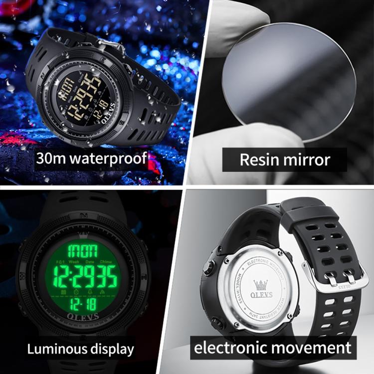 Load image into Gallery viewer, OLEVS 1109 Men Multifunctional Smart Sports Waterproof Electronic Watch - Polar Tech Australia