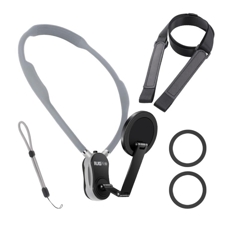 Load image into Gallery viewer, RUIGPRO Magnetic Neck Mount Anti-shake Phone Bracket - Polar Tech Australia